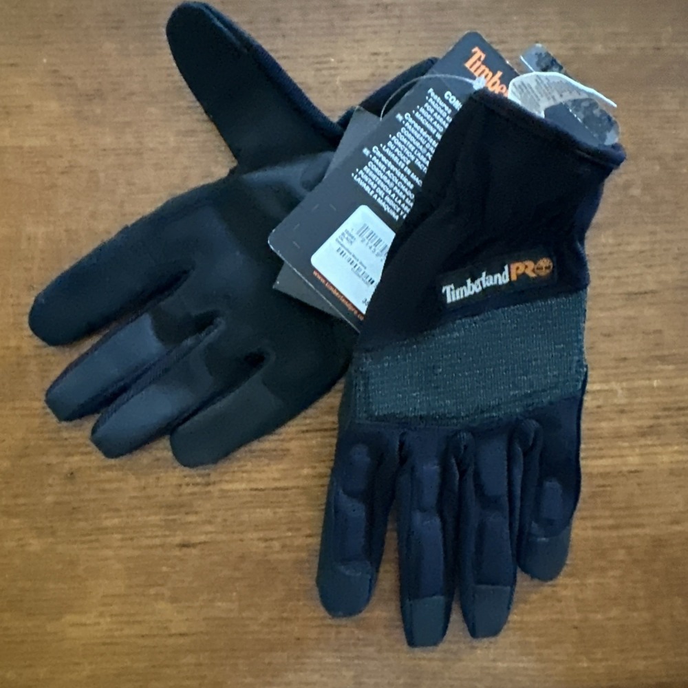 Timberland PRO Construction Work Gloves XXL Black Touchscreen Cordura NWT New